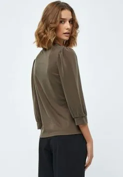 Minus Helene - Longsleeve - Slate Brown -Minus Winkel fbe873217c5f40779011000345762518