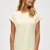 Minus Leti Tee - T-Shirt Basic - Lemon Sorbet