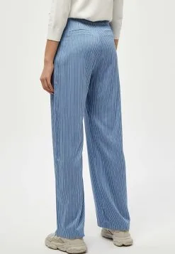 Minus Mevia - Broek - Denim Blue Stripes -Minus Winkel fc68a536b2c8460ead8cc60cbec5c651