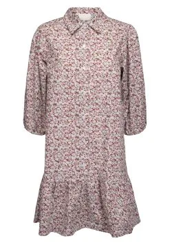 Minus Rasmina- Blousejurk - Pink Flower Print -Minus Winkel fd8caafd8fb0444881606455e405f96c