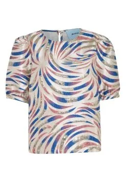 Minus Blouse - Super Pink Print -Minus Winkel ffc0ed2fb7744bb398543209a4398813